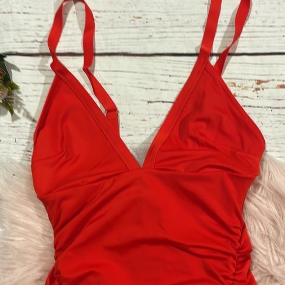 NWT We are HAH it suits you 1 piece swimsuit in blood orange - Picture 9 of 9
